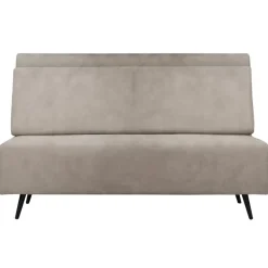 Dorel Home Mallory - Slaapbank 140 cm in taupe fluweel Best