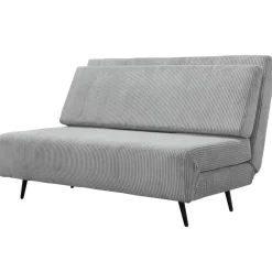 Dorel Home Mallory - Slaapbank 140 cm in grijze stof Best