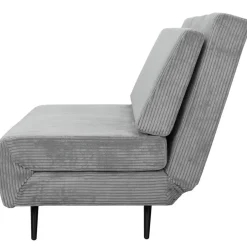 Dorel Home Mallory - Slaapbank 140 cm in grijze stof Best