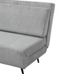 Dorel Home Mallory - Slaapbank 140 cm in grijze stof Best