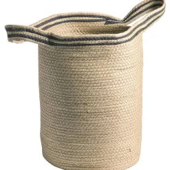 Leen Bakker Mand Mila - écru - 56x30x30 cm New