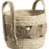 Leen Bakker Mand Rondo - naturel - 29xØ29 cm