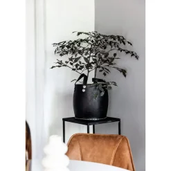 Leen Bakker Mand Ruben - zwart - 37xØ35 cm Outlet