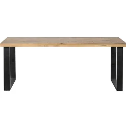 Mangohoutonline - Eettafel Britt 280x120cm Rechthoekig - Bruin - Mahom Online