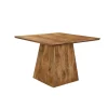 Mangohoutonline - Eettafel Nova Vierkant 110x110cm Vierkant - Bruin - Mahom New