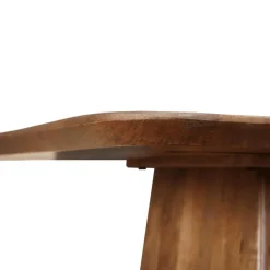 Mangohoutonline - Eettafel Nova Vierkant 110x110cm Vierkant - Bruin - Mahom New