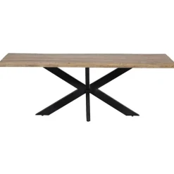 Mangohoutonline - Eettafel Memphis 280x120cm Rechthoekig - Bruin - Mahom Discount