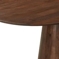 Mangohoutonline - Eettafel Nova Capsule Donkerbruin 210x100cm Rechthoekig Hot