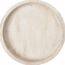 Leen Bakker MANSOURA - Dienblad set van 2 - Lichtbruin - Mangohout Hot