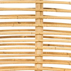 Beliani MARATEA - Tuinstoel set van 2 - Lichtbeige - Rotan Hot