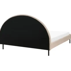 Beliani MARGUT - Bed - Beige - 160 x 200 cm - Bouclé Discount
