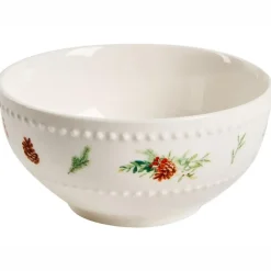 Leen Bakker MARJORAM - 16-delige serviesset - Wit - Porselein Hot