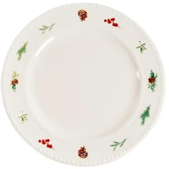 Leen Bakker MARJORAM - 16-delige serviesset - Wit - Porselein Hot