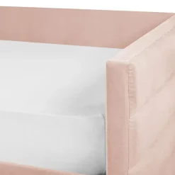 Beliani MARRAY - Slaapbank - Roze - 90 x 200 cm - Fluweel Sale