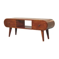 Artisan Furniture Massief Houten Kastanje London TV meubel, Woonkamer Online