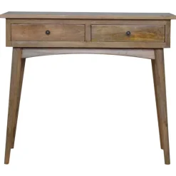 Artisan Furniture Massief Houten Sidetable met 2 Laden Online