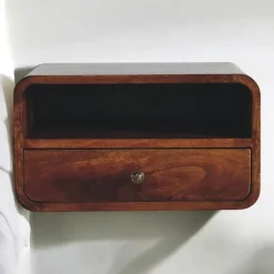 Artisan Furniture Massief Houten Vloeiende Eiken Sidetable Online