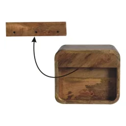 Artisan Furniture Massief Houten Wandtafeltje Discount