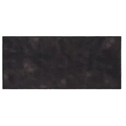 Leen Bakker Mat Universal Shades - zwart - 67x150 cm Discount