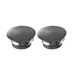 Beliani MAURICE - Wandlamp set van 2 - Zwart - Aluminium Outlet