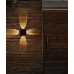 Beliani MAURICE - Wandlamp set van 2 - Zwart - Aluminium Outlet