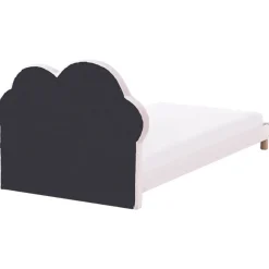 Beliani MAZOU - Eenpersoonsbed - Roze - 90 x 200 cm - Fluweel Discount