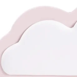 Beliani MAZOU - Eenpersoonsbed - Roze - 90 x 200 cm - Fluweel Discount