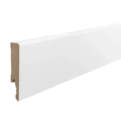 Leen Bakker MDF plint - wit recht - 240x1,4x7,5 cm Best