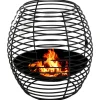 Mega Collections Vuurkorf - zwart - ijzer - D40 x H40 cm - rond Clearance