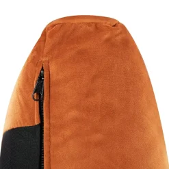 Beliani MELLE - Tweepersoonsbed - Oranje - 160 x 200 cm - Fluweel Hot