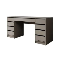 Meubella - Bureau Avio 2 - Antraciet - 154 cm Sale