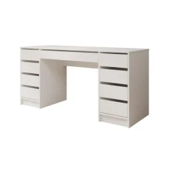 Meubella - Bureau Avio 2 - Wit - 154 cm Best