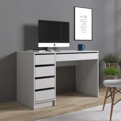 Meubella - Bureau Avio - Beige Discount