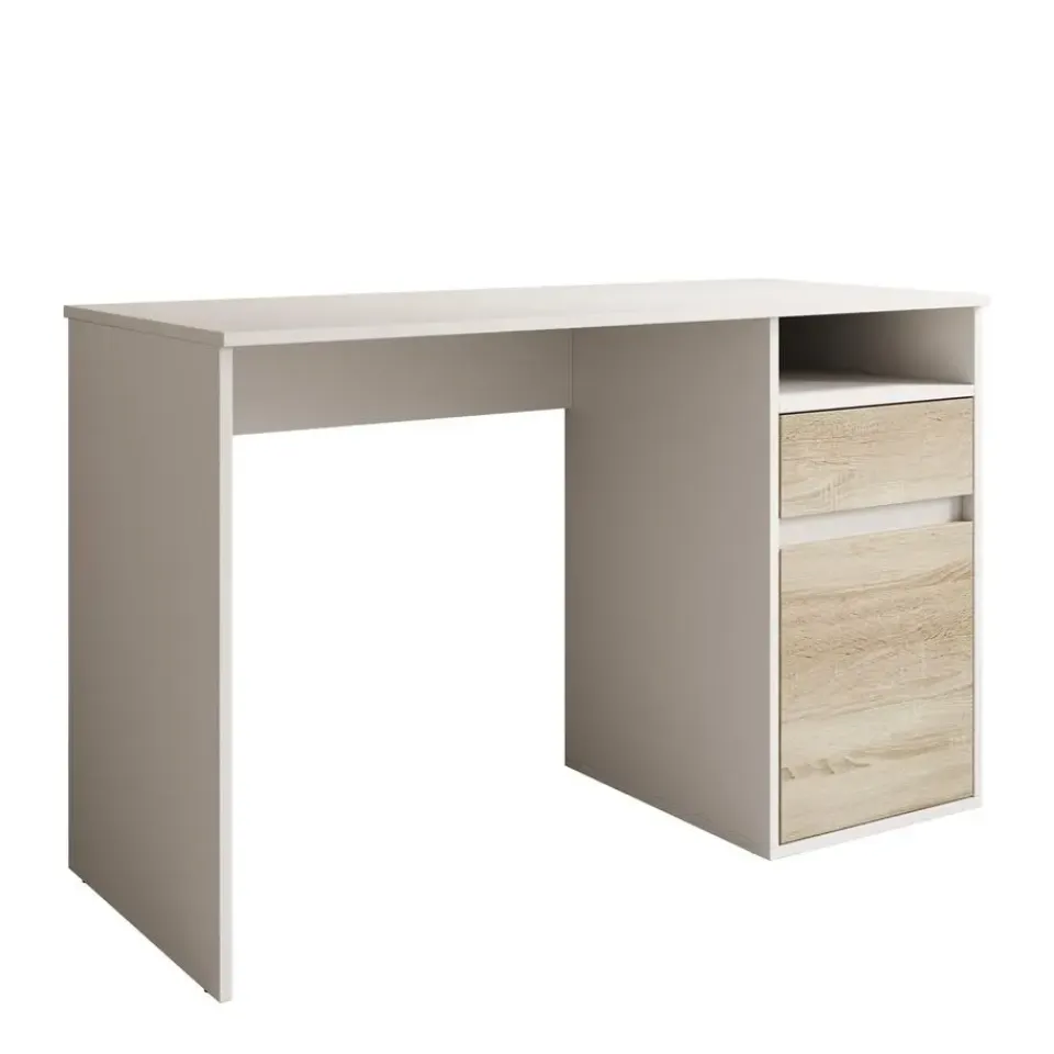 Meubella - Bureau Babot - Wit 2 - 120 cm Sale