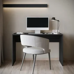 Meubella - Bureau Nyon - Zwart - 120 cm Best