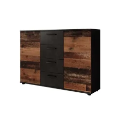 Meubella - Dressoir Bellini - Grijs - 120 cm Outlet
