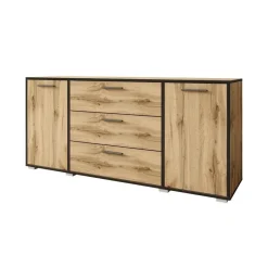Meubella - Dressoir Betty - Eiken - 150 cm Online
