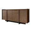 Meubella - Dressoir Jaxon - Donker eiken - 200 cm Discount