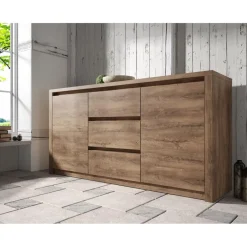 Meubella - Dressoir Monaco - Eiken - 140 cm Best