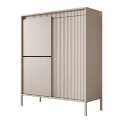 Meubella - Dressoir Saran - Beige - Hoog - 104 cm Best