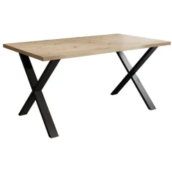 Meubella - Eetkamertafel Berry - Eiken - 160 cm Clearance