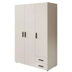 Meubella - Kledingkast Bellini - Wit - 120 cm Best