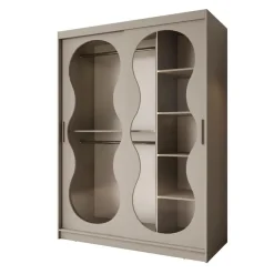 Meubella - Kledingkast Bunaro - Beige - 150 cm Hot