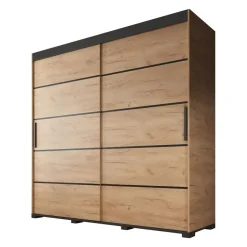 Meubella - Kledingkast Crown - Eiken - 200 cm Hot