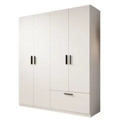 Meubella - Kledingkast Lillian - Wit - 180 cm Clearance