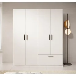 Meubella - Kledingkast Lillian - Wit - 180 cm Clearance