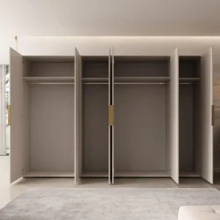 Meubella - Kledingkast Marquesa - Beige - 300 cm New