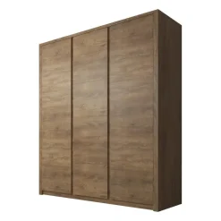 Meubella - Kledingkast Monaco - Eiken - 166 cm New