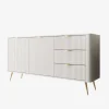 Meubella - Lima - Dressoir - Wit - 163 cm New