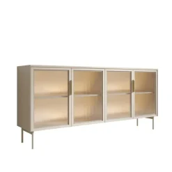 Meubella - Lomo - Dressoir - Beige - 181 cm Clearance